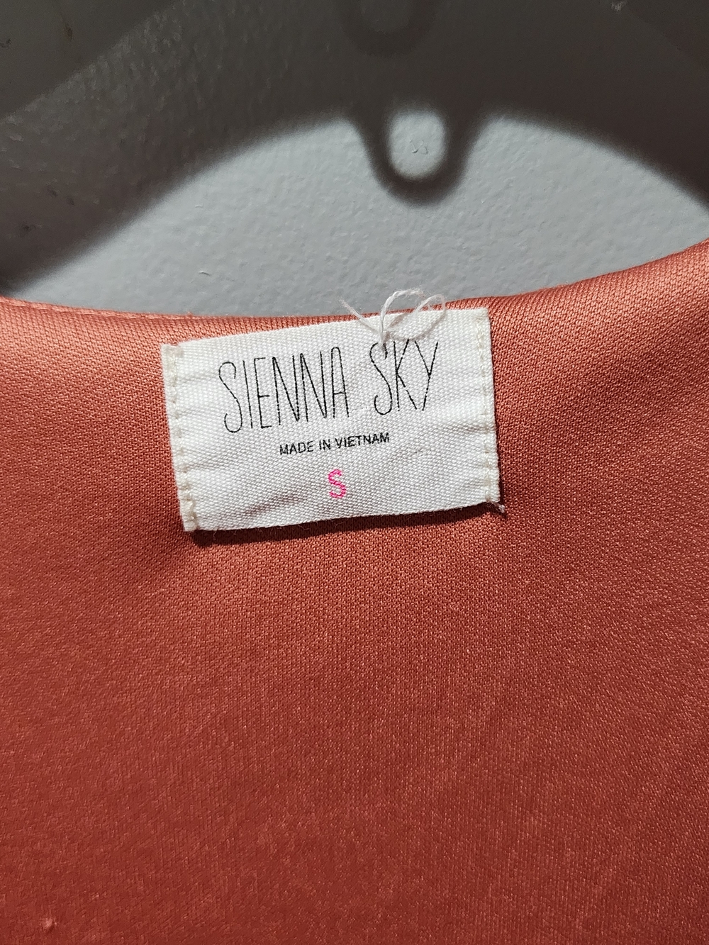 Sienna Sky Rust Polka Dot Maxi Dress. Has POCKETS! - Picture 7 of 7